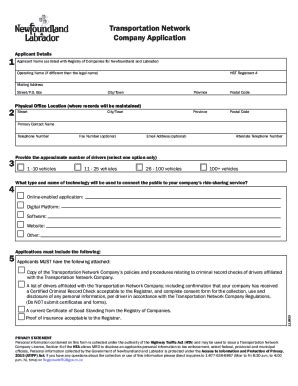 apply for tndl calgary|TRANSPORTATION NETWORK COMPANY APPLICATION.